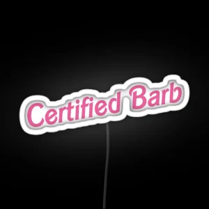 Certified Barb RGB Neon Sign