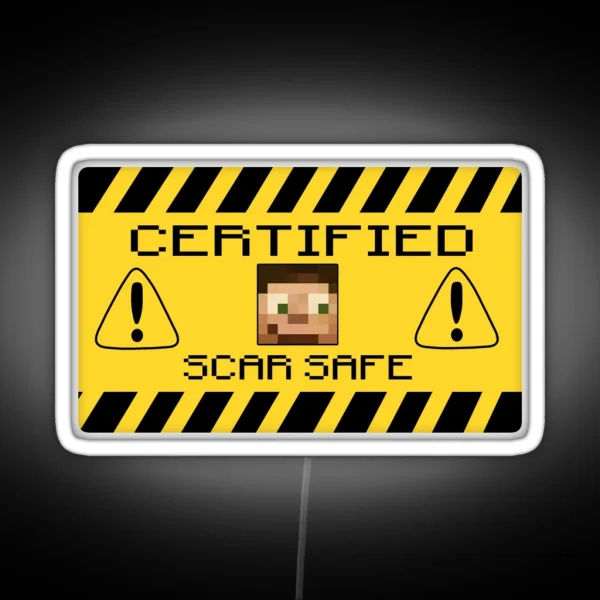 Certified Scar Safe RGB Neon Sign