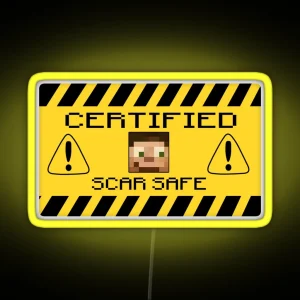 Certified Scar Safe RGB Neon Sign