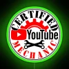 Certified Youtube Mechanic RGB Neon Sign - Image 3