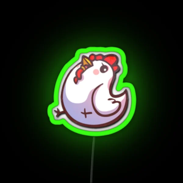 Chabo The Chicken RGB Neon Sign