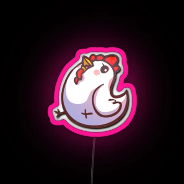 Chabo The Chicken RGB Neon Sign