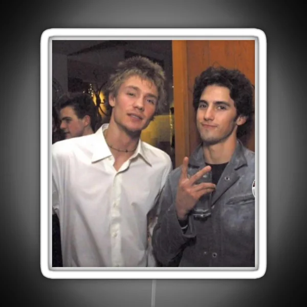 Chad Michael Murray And Milo Ventimiglia RGB Neon Sign
