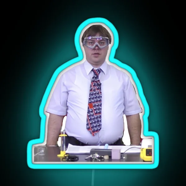 Chad With Goggles RGB Neon Sign