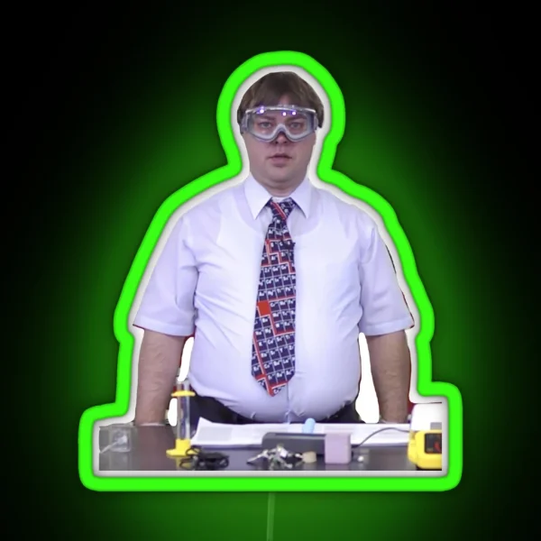 Chad With Goggles RGB Neon Sign