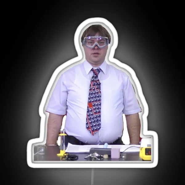 Chad With Goggles RGB Neon Sign