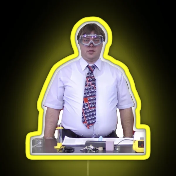 Chad With Goggles RGB Neon Sign