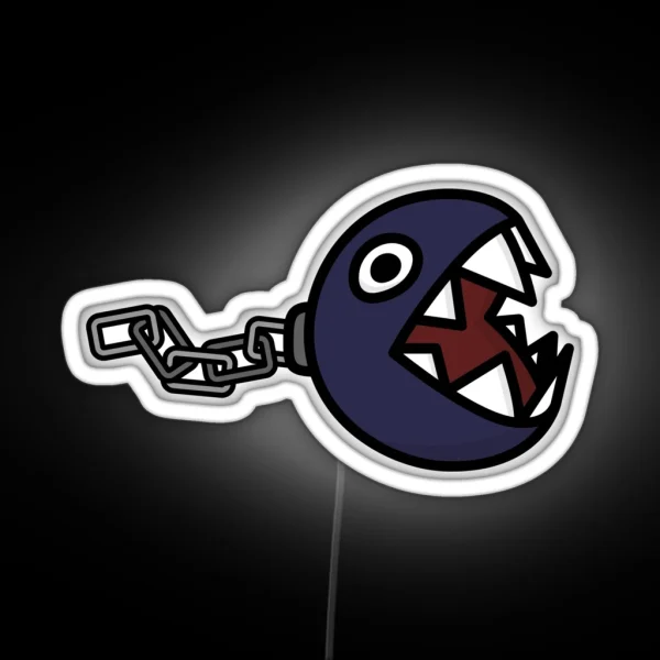 Chain Chomp RGB Neon Sign