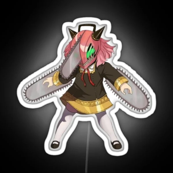 Chainsaw Anya RGB Neon Sign