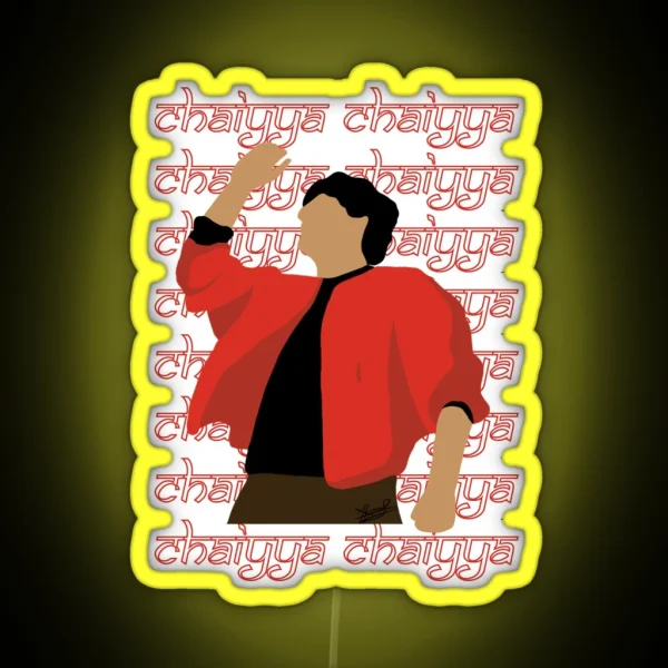 Chaiyya Chaiyya RGB Neon Sign