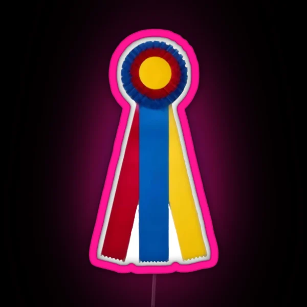 Champion Ribbon RGB Neon Sign