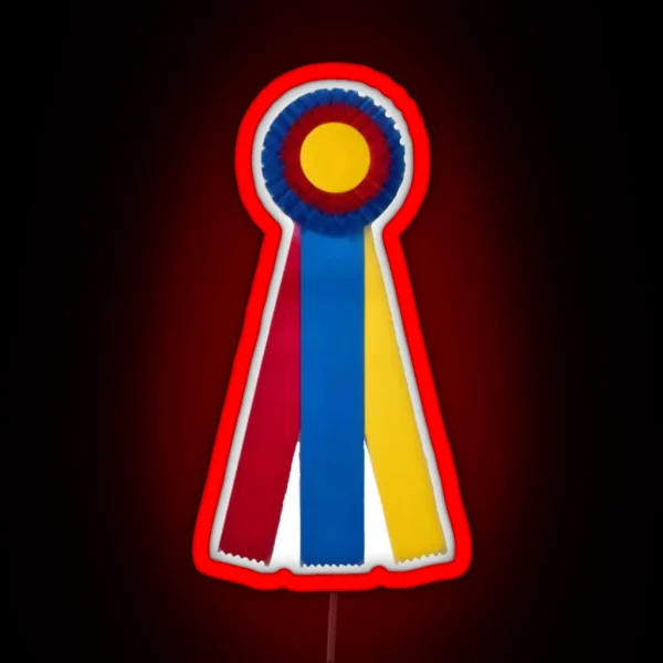 Champion Ribbon RGB Neon Sign