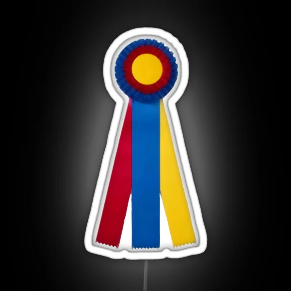 Champion Ribbon RGB Neon Sign