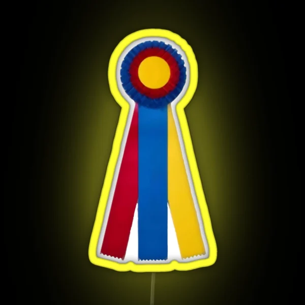 Champion Ribbon RGB Neon Sign