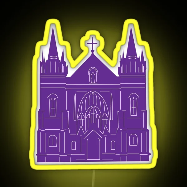 Chapel At Spring Hill College RGB Neon Sign