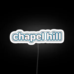 Chapel Hill RGB Neon Sign