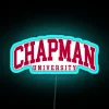 Chapman College Font Curved RGB Neon Sign - Image 2