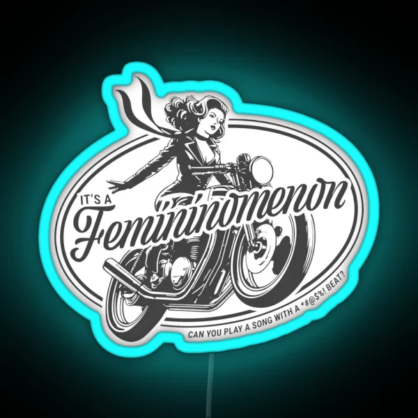 Chappell Roan Femininomenon RGB Neon Sign