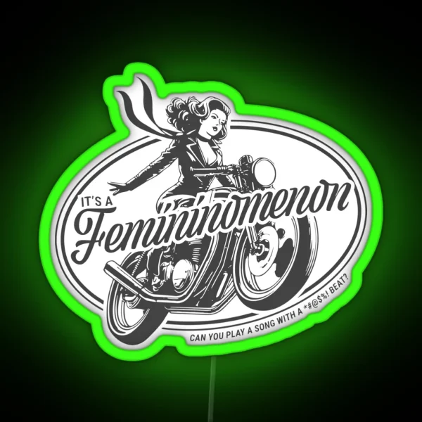 Chappell Roan Femininomenon RGB Neon Sign