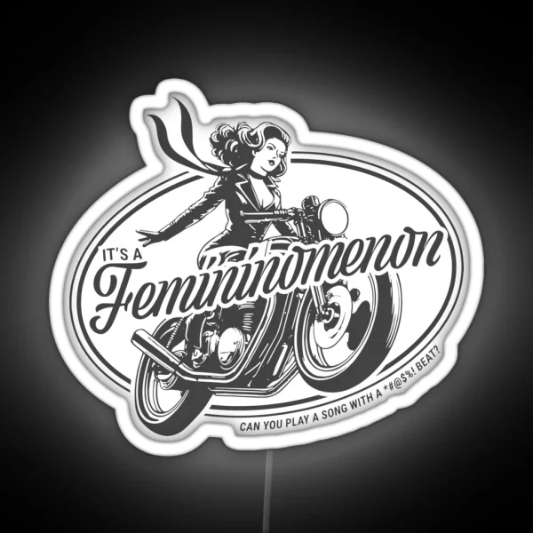 Chappell Roan Femininomenon RGB Neon Sign