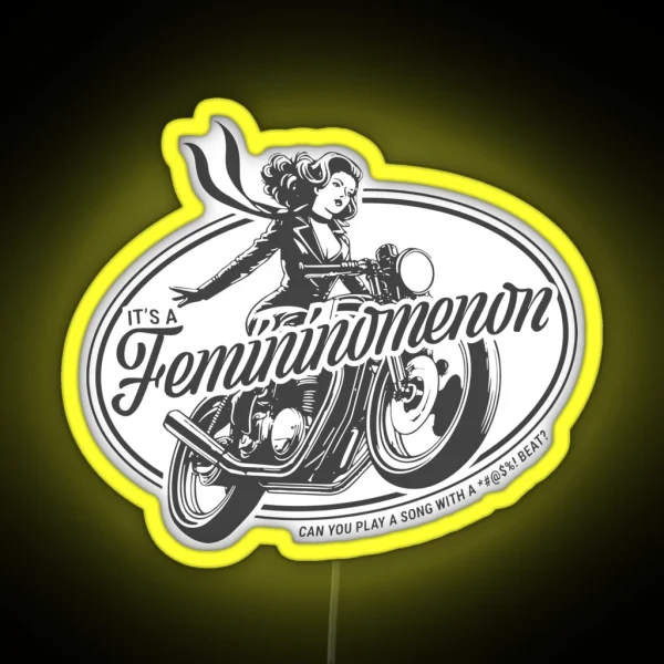 Chappell Roan Femininomenon RGB Neon Sign