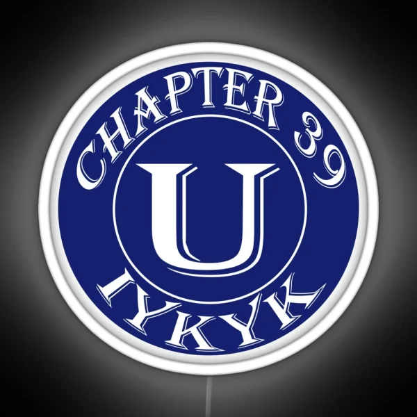 Chapter 39 U IYKYK RGB Neon Sign