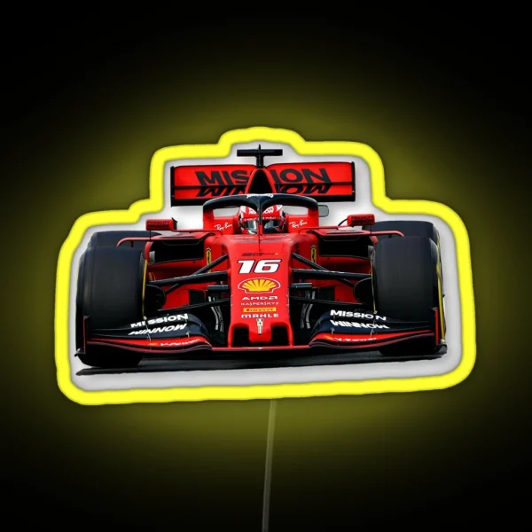 Charles Leclerc 2019 RGB Neon Sign