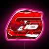 Charles Leclerc 2024 Helmet RGB Neon Sign - Image 6