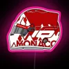 Charles Leclerc 2024 Monaco Helmet RGB Neon Sign - Image 6