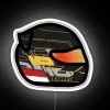 Charles Leclerc Monza Helmet 2024 RGB Neon Sign - Image 4
