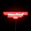 Charles Leclerc Nothing Just An Inchident Quote RGB Neon Sign