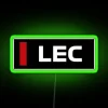 Charles Leclerc Racing Symbol LEC RGB Neon Sign - Image 4