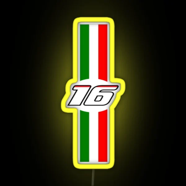Charles Leclerc RGB Neon Sign
