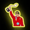 Charles Leclerc Winning His First Monaco Grand Prix 2024 RGB Neon Sign - Image 5