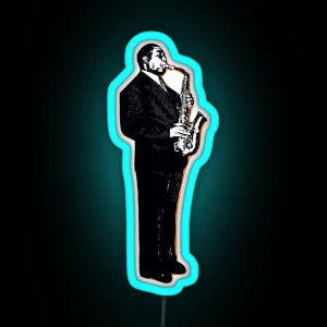 Charlie Parker RGB Neon Sign