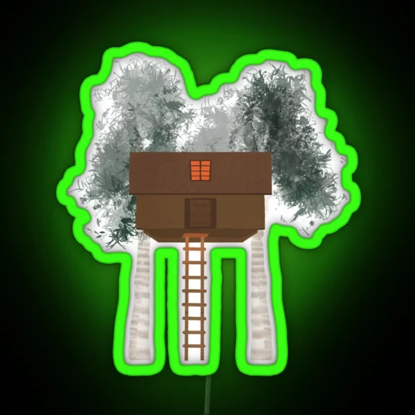 Charlie S Tree House RGB Neon Sign