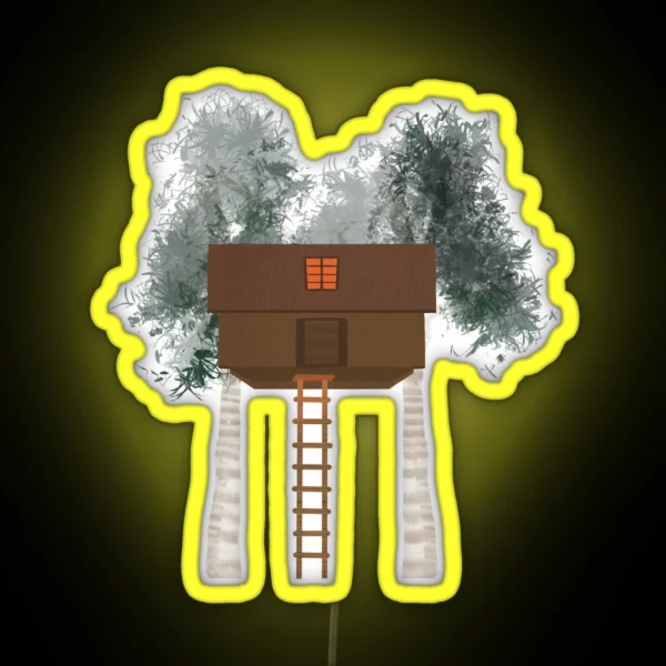 Charlie S Tree House RGB Neon Sign