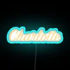 Charlotte Neutral RGB Neon Sign - Image 3