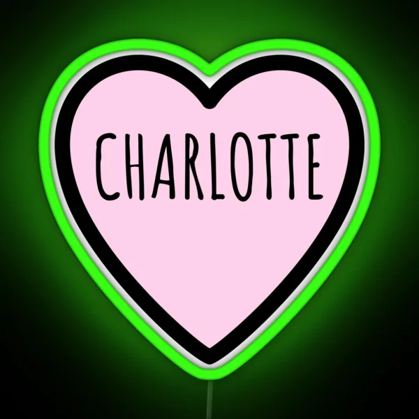 Charlotte RGB Neon Sign