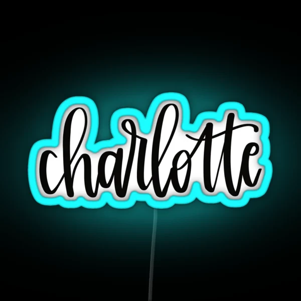 Charlotte RGB Neon Sign