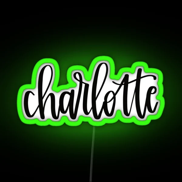 Charlotte RGB Neon Sign