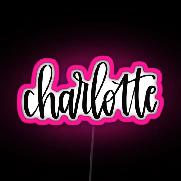 Charlotte RGB Neon Sign