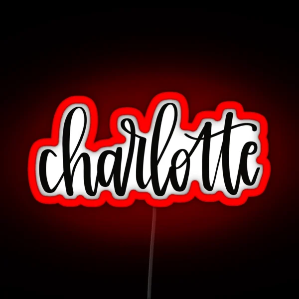 Charlotte RGB Neon Sign