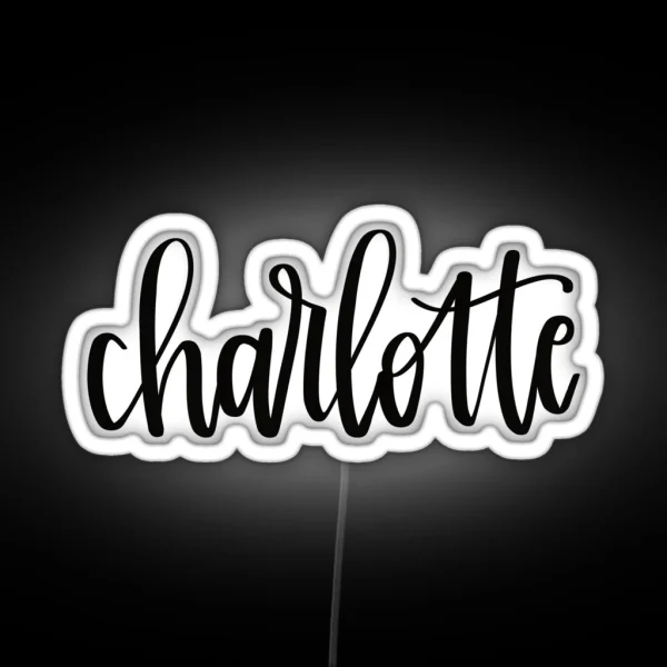 Charlotte RGB Neon Sign