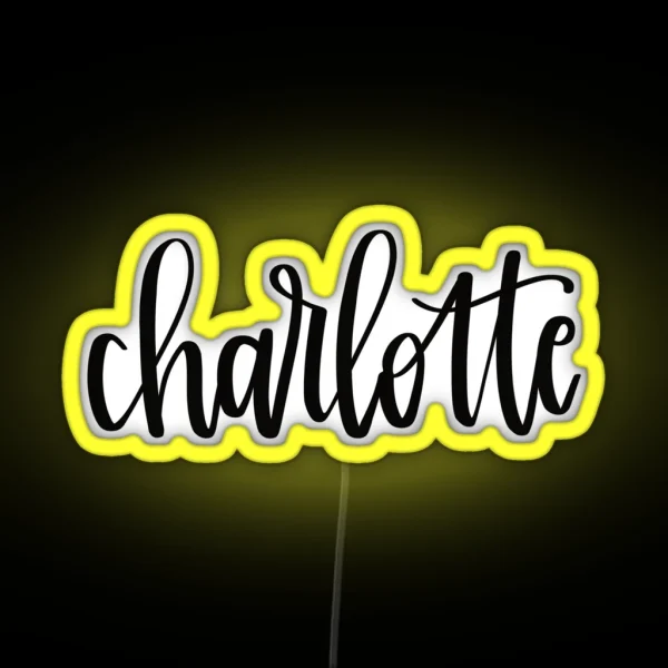 Charlotte RGB Neon Sign