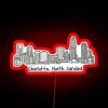 Charlotte Skyline RGB Neon Sign - Image 2