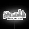 Charlotte Skyline RGB Neon Sign - Image 5