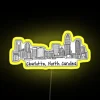 Charlotte Skyline RGB Neon Sign - Image 6