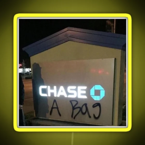 Chase A Bag RGB Neon Sign