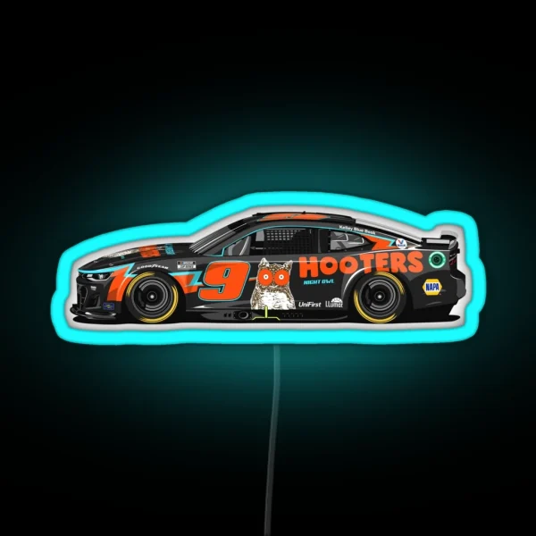 Chase Elliott 2023 Camaro RGB Neon Sign